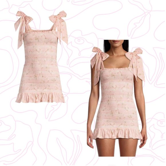 LoveShackFancy - Norna Mini Dress - P - Picture 4 of 7